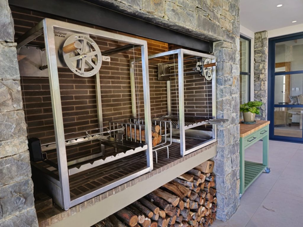 Designer Braai Angle view